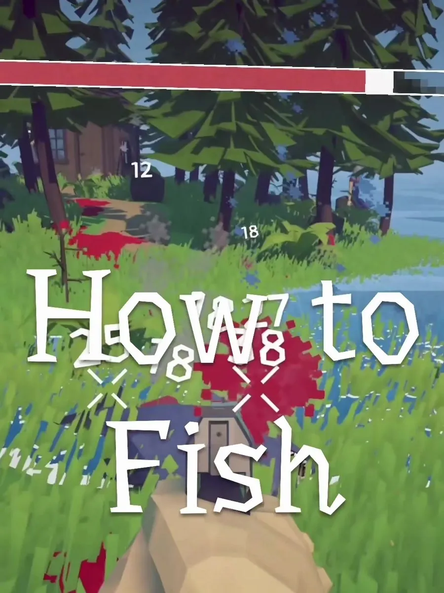 Still from Landfall's clip announcing the How to Fish launch